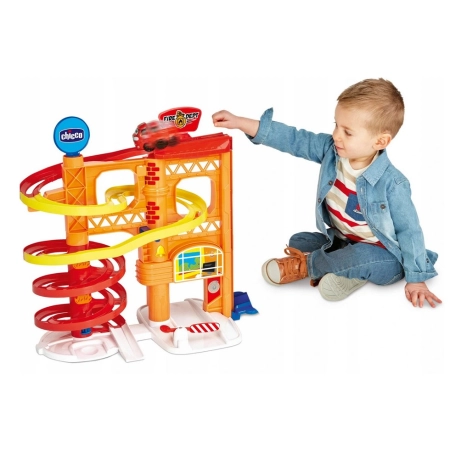 Chicco Straż Pożarna Remiza TURBO KULA + autko